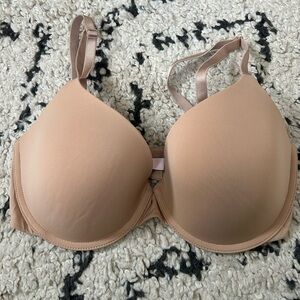 Victoria’s Secret Nude T-shirt Lightly Lined Demi Bra